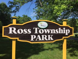RossTownship Park Sign
